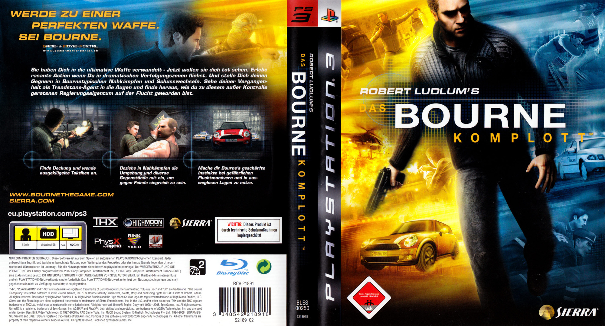 the bourne conspiracy ps3